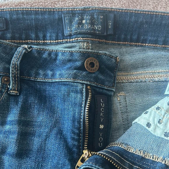 Ladies Lucky 🍀 Brand Lolita Capri Jeans - Picture 4 of 6